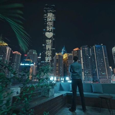 Walling Hotel - Chongqing Jiefangbei Hongyadong Dış mekan fotoğraf