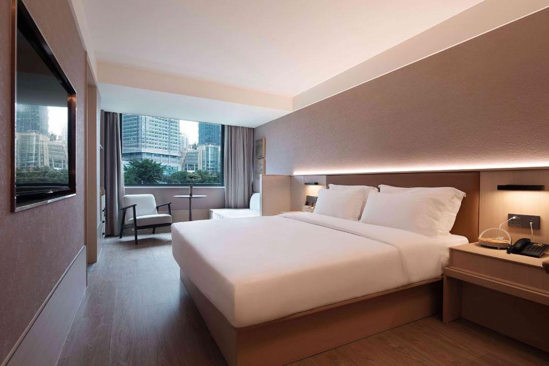Walling Hotel - Chongqing Jiefangbei Hongyadong Dış mekan fotoğraf